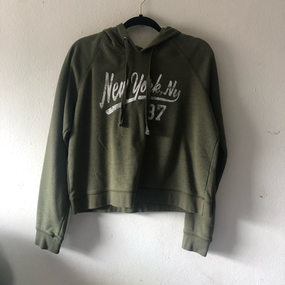 CROPED HOODIE